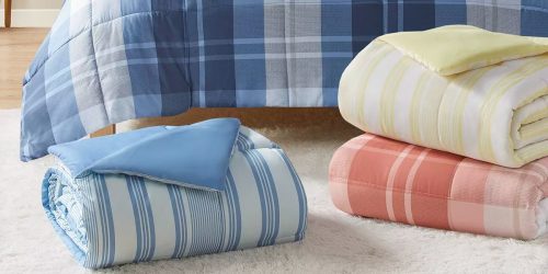 Up to 80% off Macy’s Bedding | Martha Stewart Comforters Only $19.99 in ALL Sizes