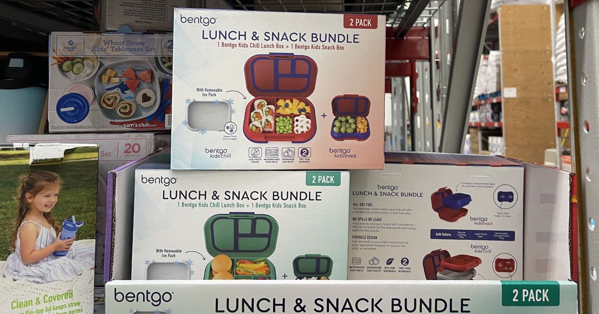 Bentgo Leakproof Lunch & Snack Bundles Only $29.98 on Sam’sClub.com (Reg. $48+)
