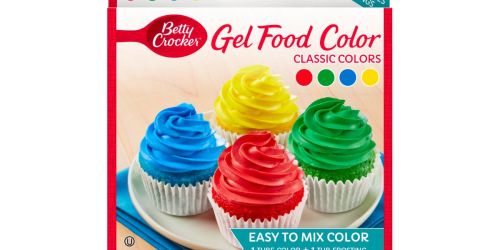 Betty Crocker Gel Food Coloring 4-Pack Only $1.98 on Walmart.com (Reg. $4)