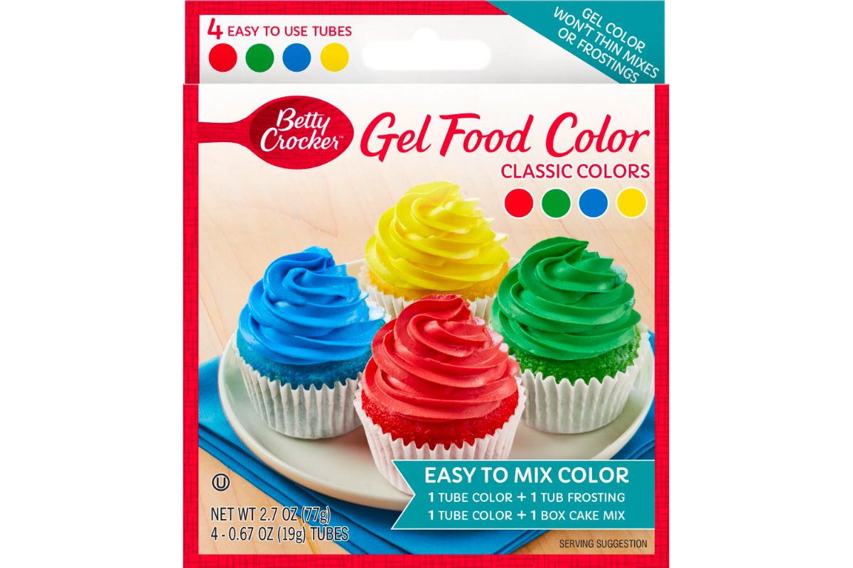 Betty Crocker Gel Food Coloring 4Pack Only 1.98 on (Reg