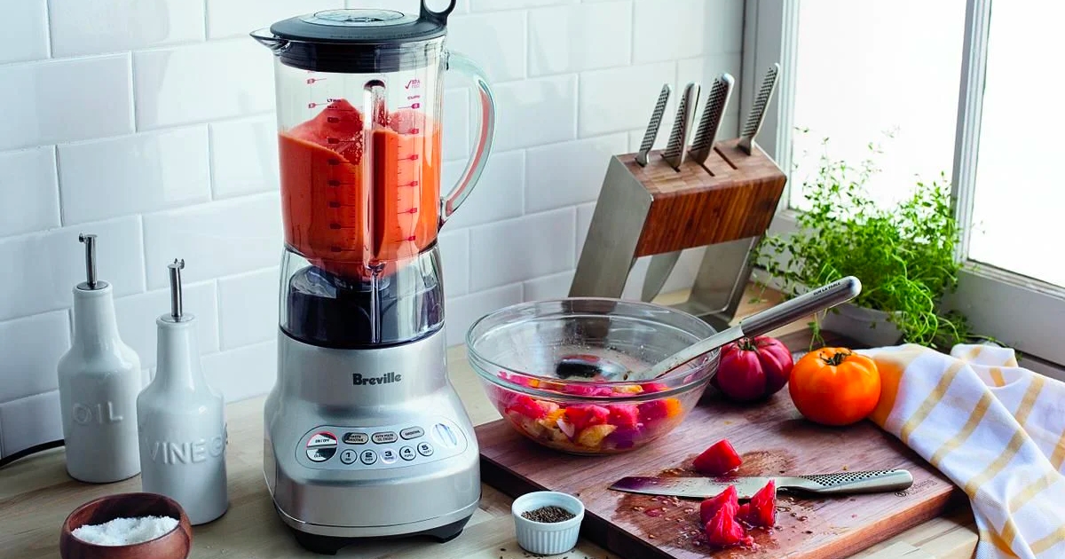 Breville Fresh And Furious 5-speed Blender Silver Bbl620sil : Target