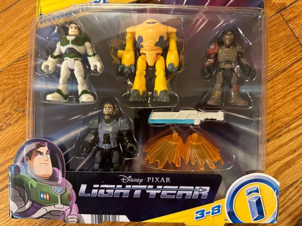 Buzz Lightyear figures in package