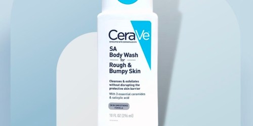 Stack Savings on CeraVe Products on Amazon | Two 10oz Body Washes Only $8 Each Shipped