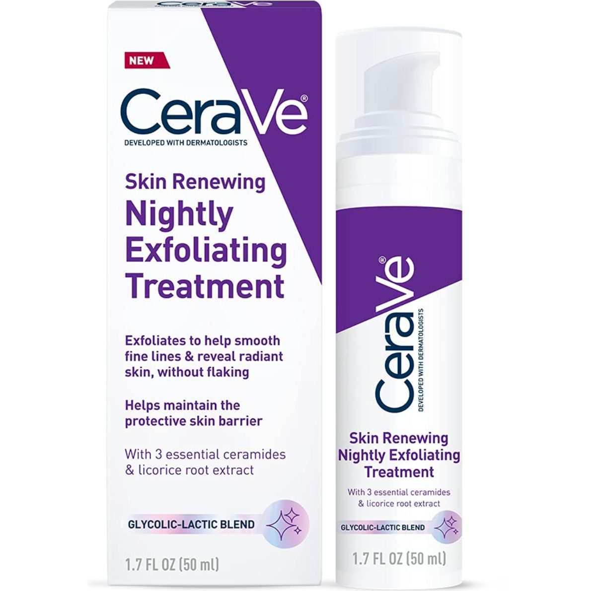 Cerave nightly exfoliating treatment
