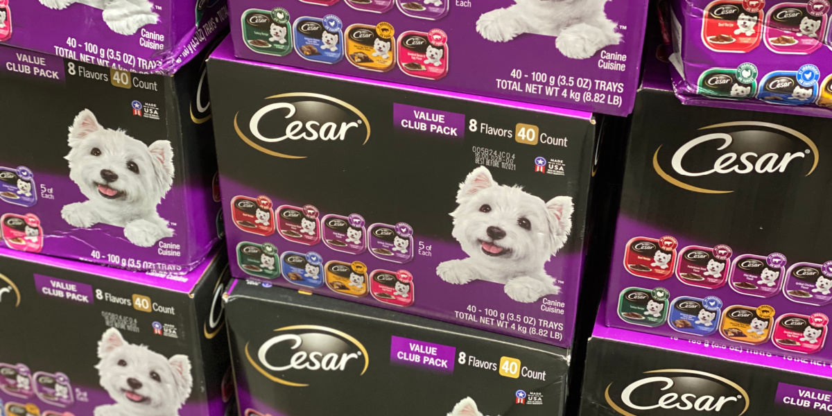 Sam's club cesar dog hot sale food