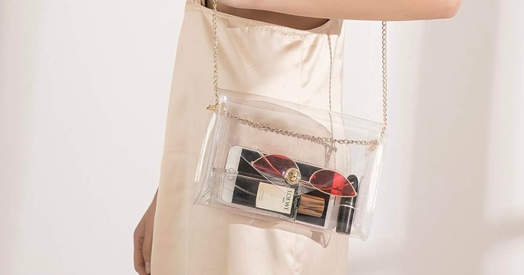 Vorspack Clear Crossbody Bag