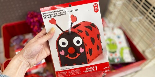 Michaels Valentine’s Day Mailbox Decorating Kits Only $2.49