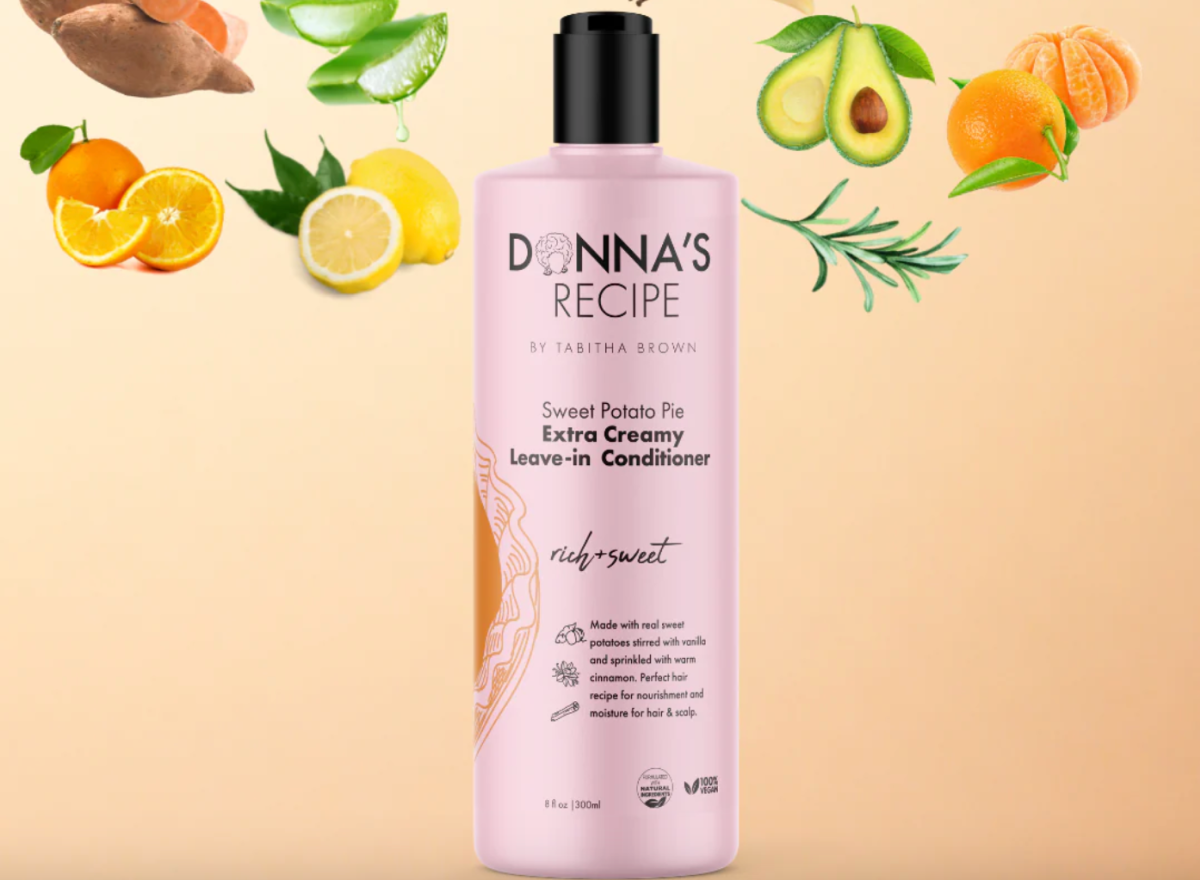 DONNA'S RECIPE Sweet Potato Pie Extra Creamy Leave-In Conditioner, an offering from one of the best black owned beauty brands