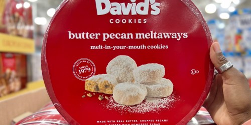 David’s Butter Pecan Meltaway Cookies Huge 32oz Tin Only $10.99 Shipped on Amazon