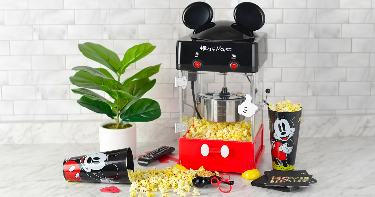 Disney Kitchen Mickey Popcorn Maker Only $71.99 Shipped + More Deals on Kohl’s.com