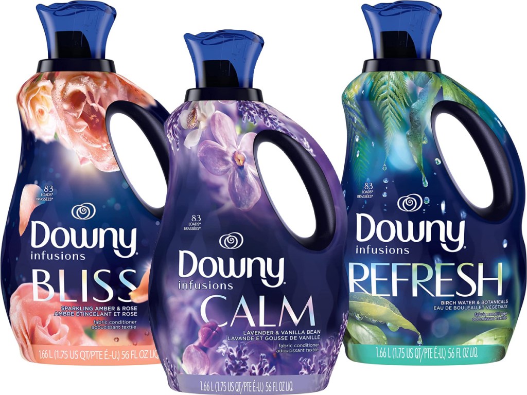 3 bottles of Downy Infusions Fabric Softener