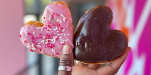 Dunkin’s Winter Menu Available Now | Heart-Shaped Valentine’s Donuts & More