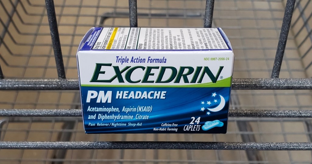 Excedrin Pattern Excedrin PM Headache 24-Count Bottle Only $2.57 on Amazon (Regularly $4 ...