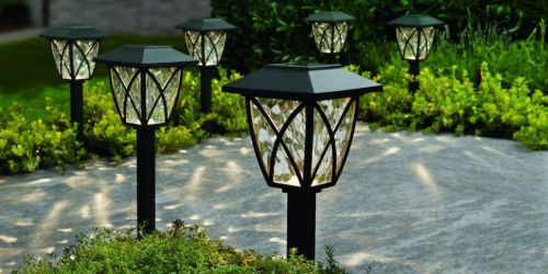 50% Off Home Depot Lighting + Free Shipping | Solar LED Path Light 6-Pack Only $9.99 Shipped & More