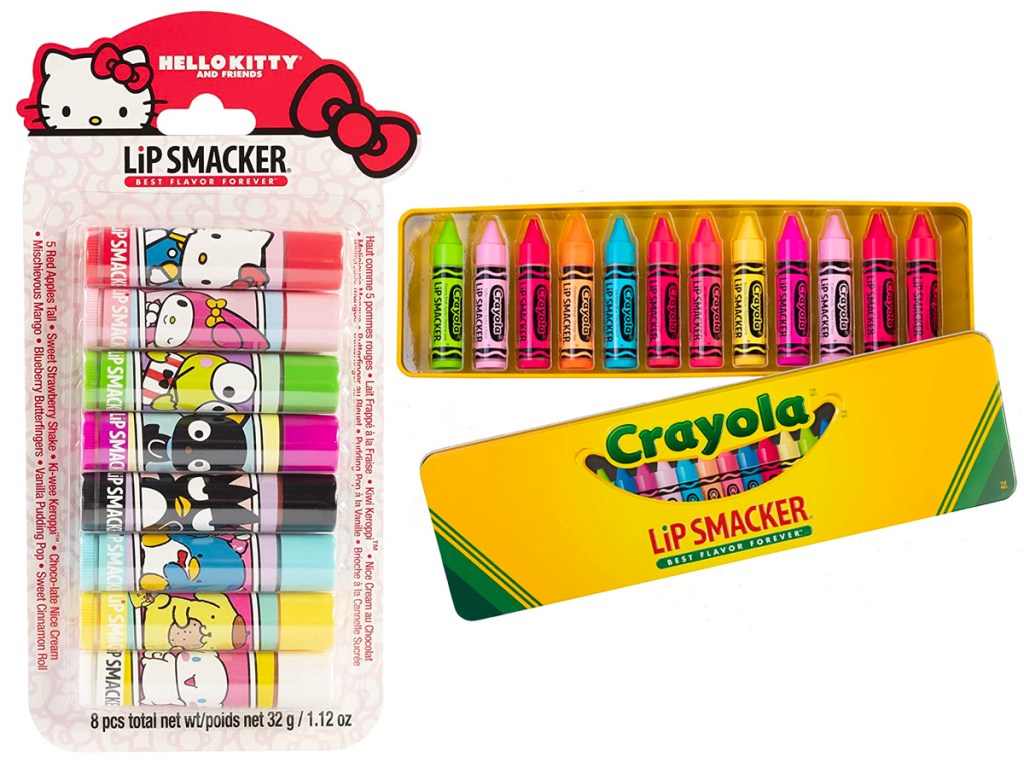 Hello Kitty and Crayola Lip Smackers