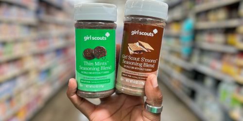 NEW Girl Scouts S’mores & Thin Mints Cookie Seasoning at Walmart – Only $4.98!
