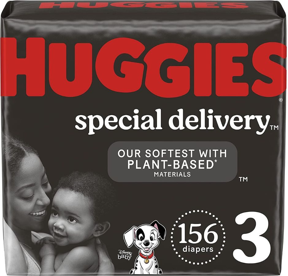 Box of Huggies Special Delivery Diapers Size 3