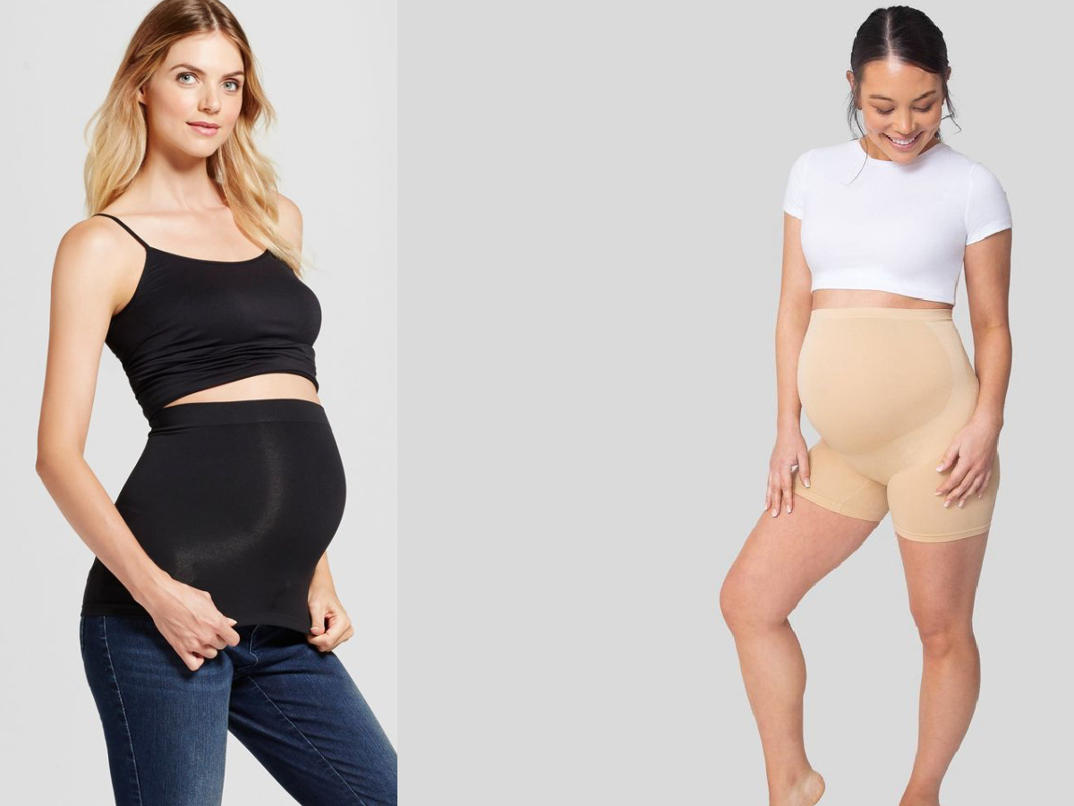 Ingrid & Isabel maternity band and compression shorts