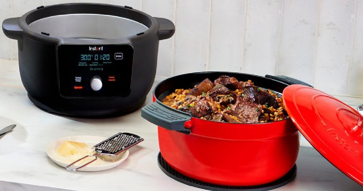 Instant Precision 5-in-1 Cast Iron Dutch Oven $140 Shipped (Reg. $230) -  Today Only!