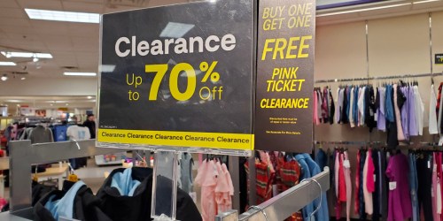 *HOT* JCPenney Buy One, Get One FREE Clearance Event (In-Store Only)
