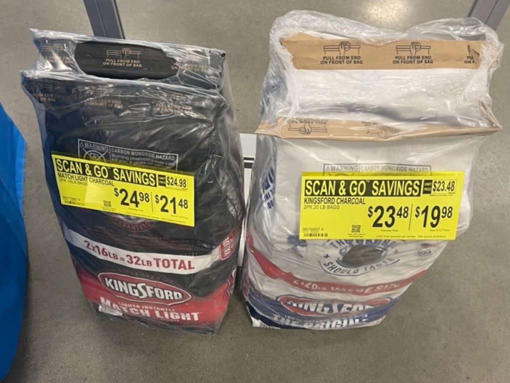 kingsford charcoal briquettes bags in store