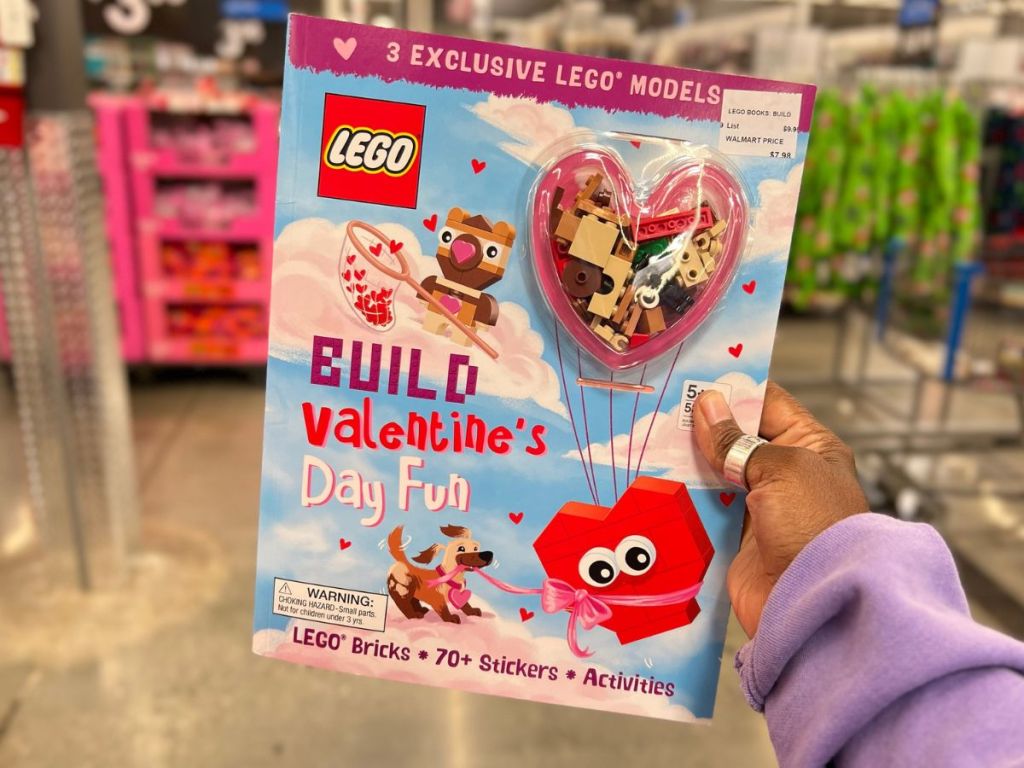 LEGO Build Valentine's Fun Book
