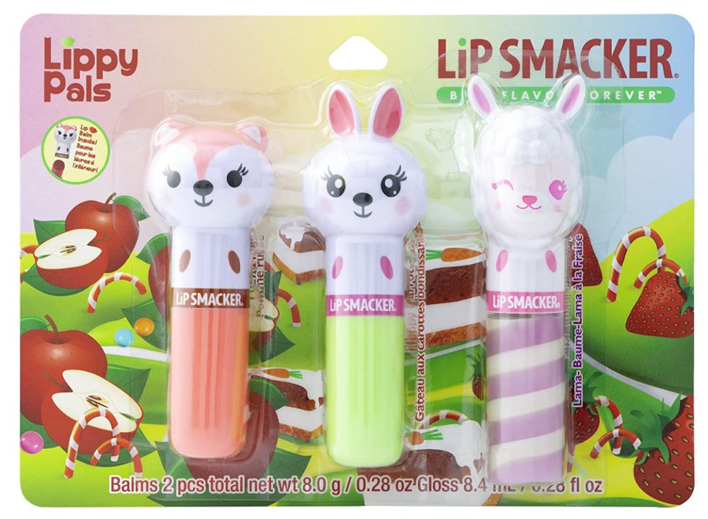 Lip Smacker Lippy Pals Flavored LIp Balm Set