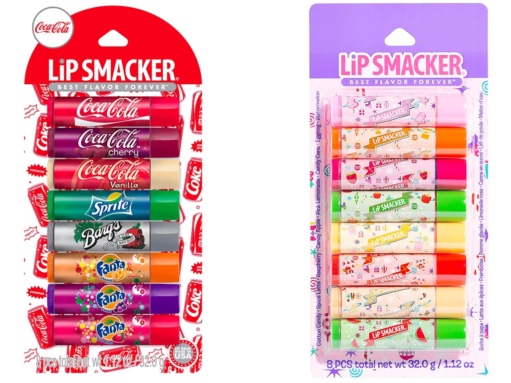 2 Lip Smacker 8 Packs