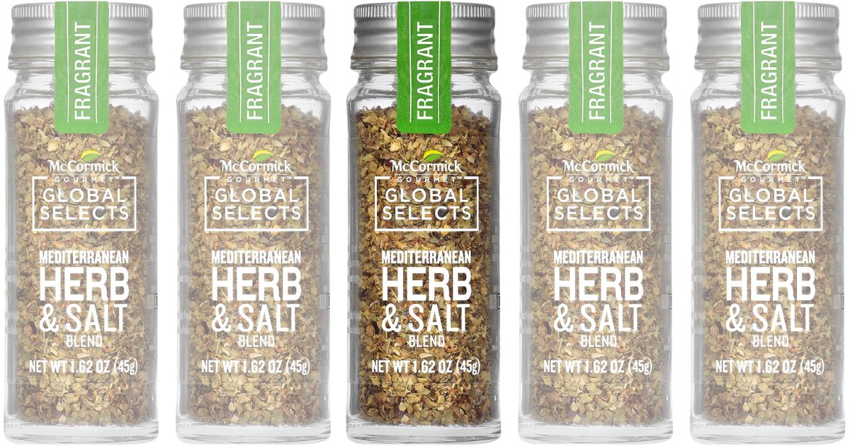 McCormick Gourmet Mediterranean Herb Salt Blend Just 3 50 Shipped On   McCormick Mediterranean Herb And Salt  