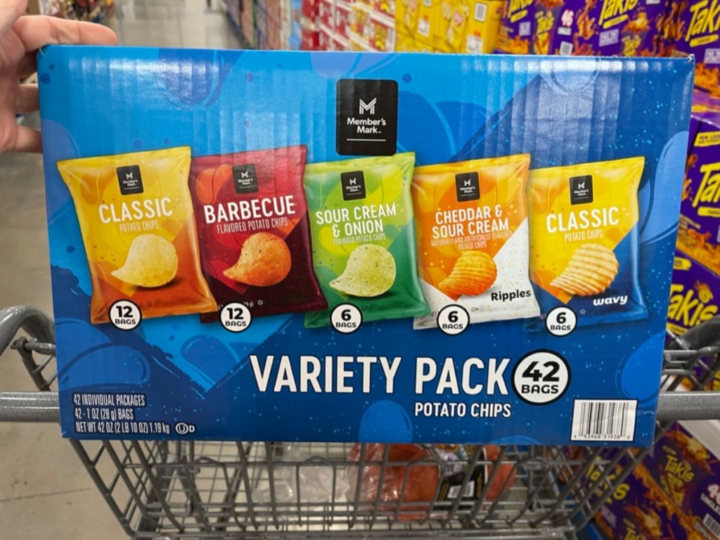Member's Mark Potato Chips 42-Count Variety Pack