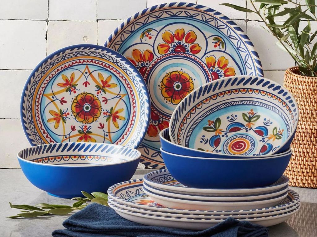 Sam's Club Instant Savings Home Sale Melamine 12Piece Dinnerware Set