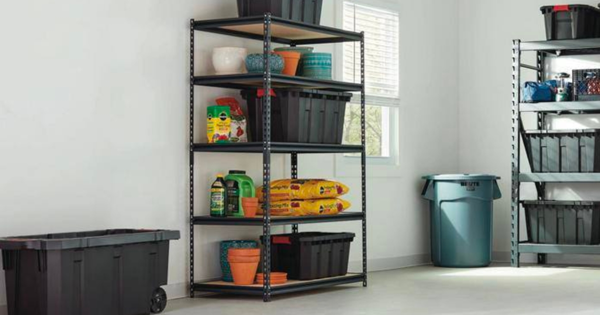 Walmart Metal Storage Racks Only $99 Shipped (Reg. $140) | Two Assembly Options