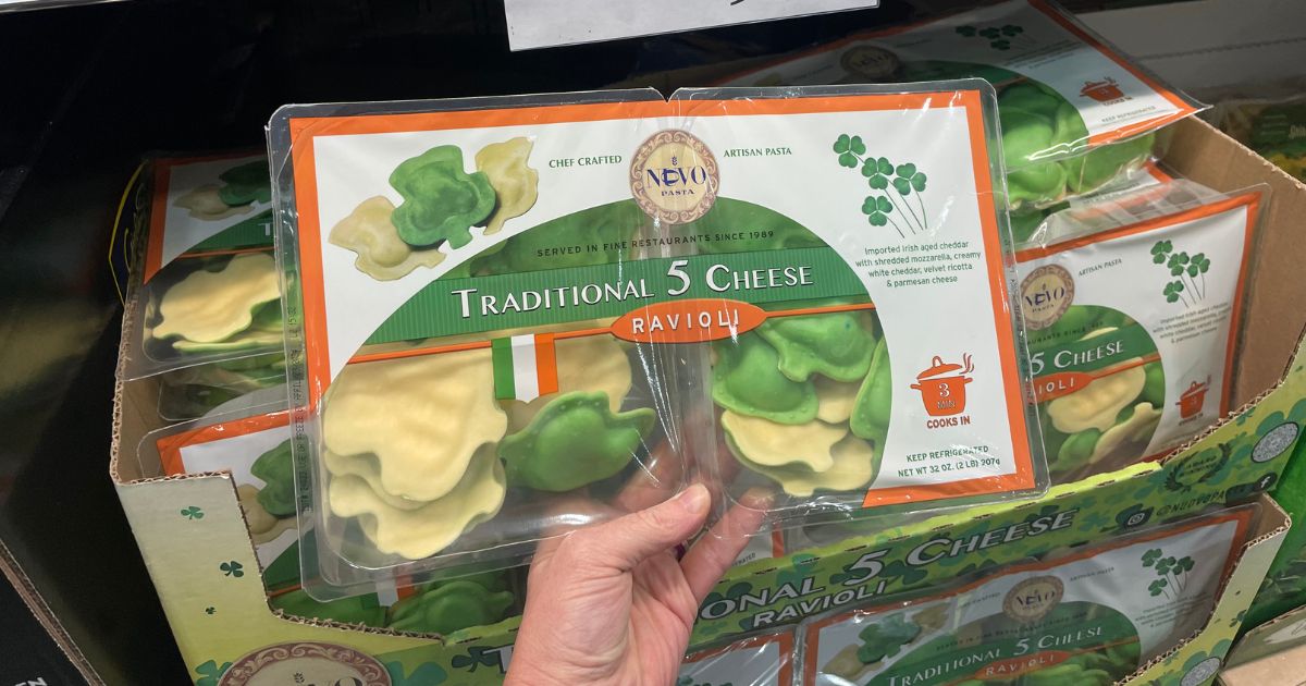 Costco’s Shamrock Ravioli is BACK & Only $9.99 (Fun St. Patrick’s Day Dinner Idea!)