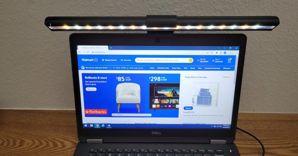 screenbar monitor light on laptop 