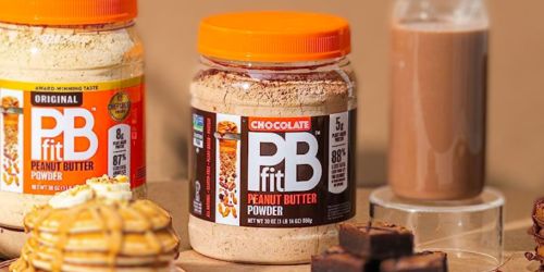 PBfit Peanut Butter Powder 30oz Only $7.49 Shipped on Amazon (Keto-Friendly)