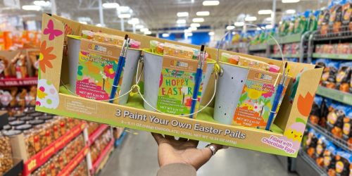 Sam’s Club Easter Finds | Paint Your Own Easter Pails 3-Count Only $29.98 + More