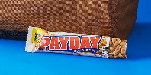 Payday Candy Bar 24-Pack Only $12.53 on Amazon (Just 52¢ Each)