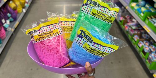 NEW Reese’s or PEEPS Scented Easter Basket Grass Only $2.98 at Walmart