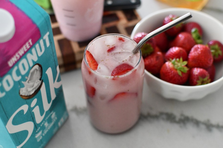 A Starbucks pink drink copycat recipe that tastes just like the real thing