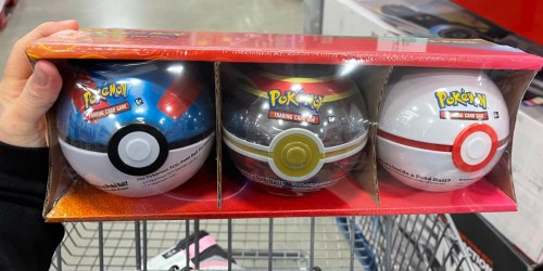 Pokemon Poke Ball 3-Pack Just $29.98 at Sams Club