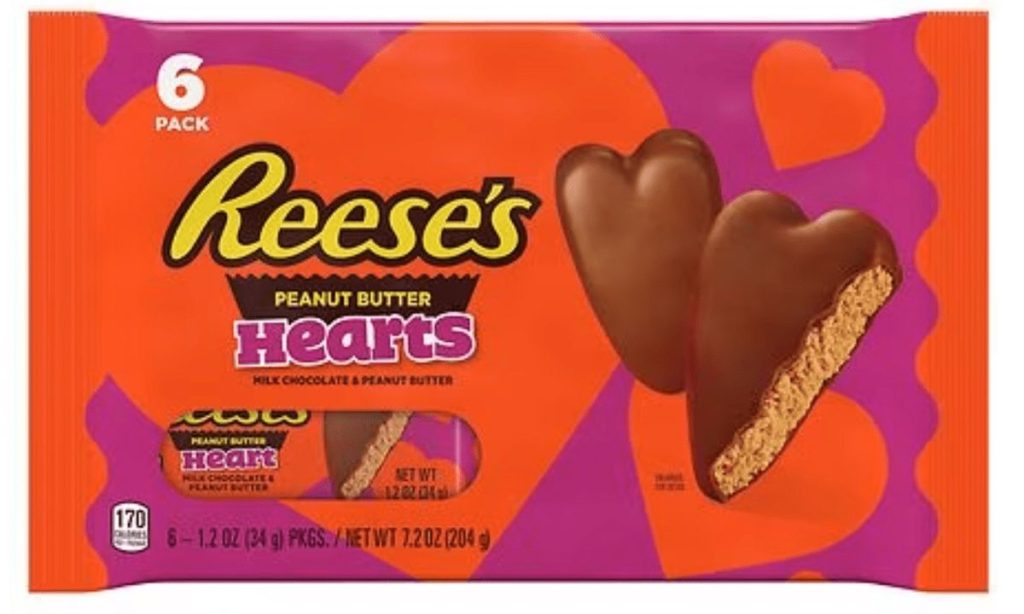 Reese's Hearts 6-pack