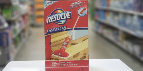 Resolve Carpet Cleaner Brush + Foam Refill Only $8.57 Shipped on Amazon (Reg. $21)