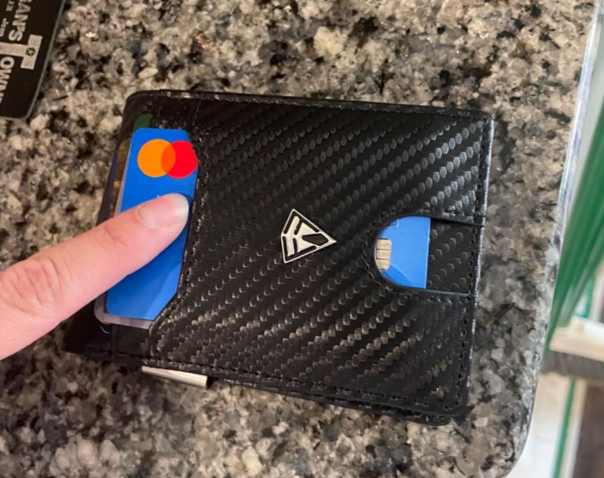Slim Front Pocket RFID Blocking Leather Wallets Only $4.49 on Amazon ...