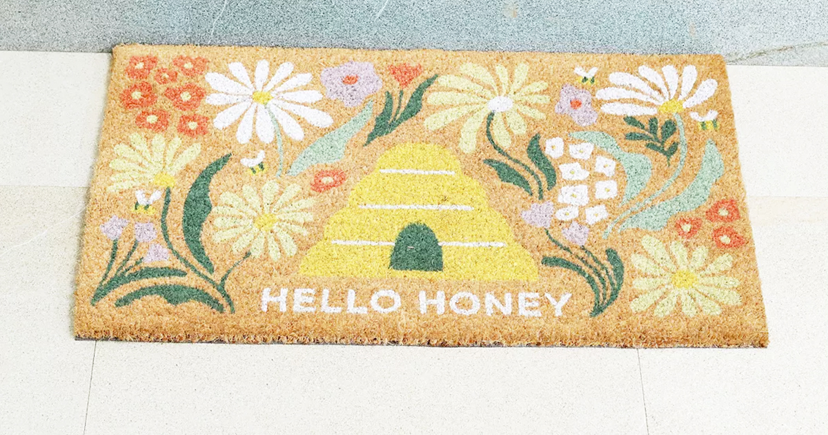 Kohl’s Sonoma Coir Doormats from $8 (Regularly $20) | Tons of Cute Spring Prints