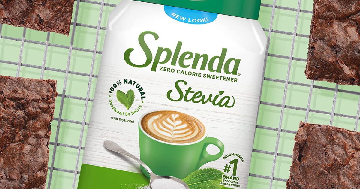 Splenda Stevia Zero Calorie Sweetener 19oz Jar Only 7.64 Shipped on