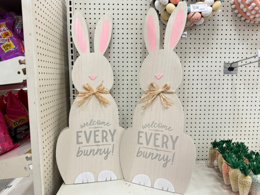 Spritz Welcome Every Bunny Sign