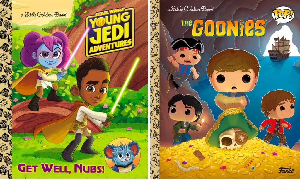 Star Wars & Goonies Little Golden Books