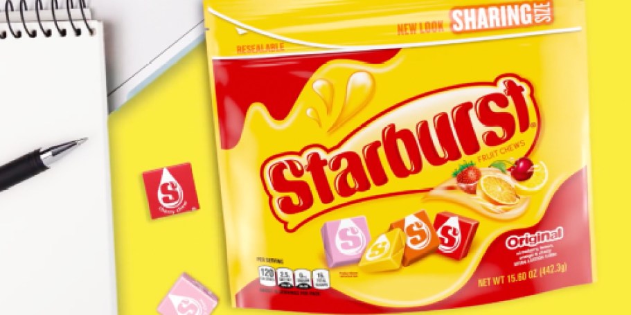 Starburst Sharing Size Bag Just $2.80 Shipped on Amazon