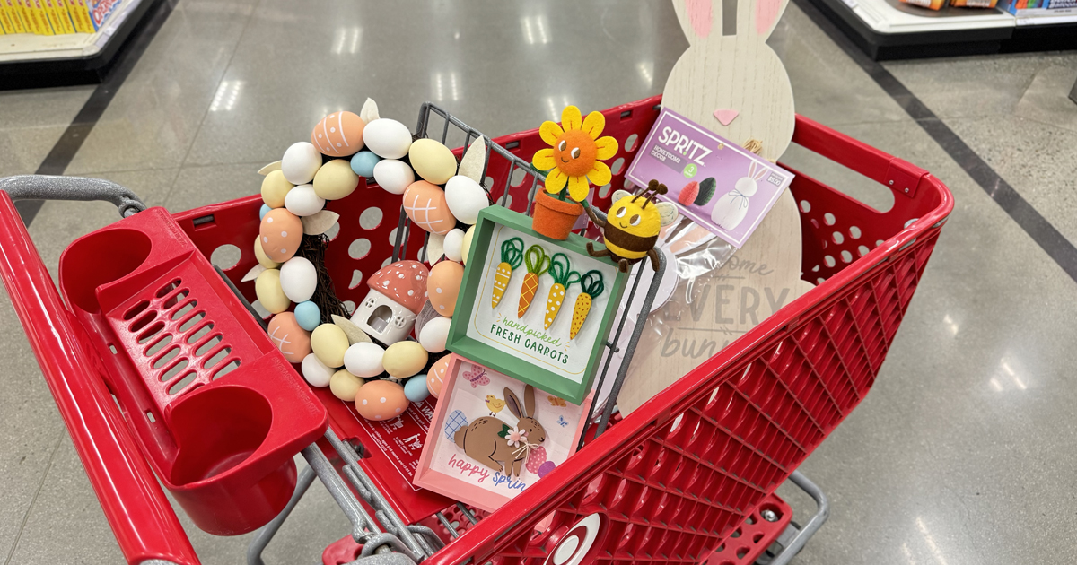 New Target Easter Decor Available Now Many Items ONLY 5! Hip2Save