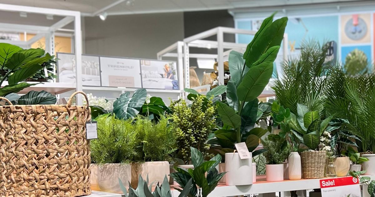 Target Artificial Potted Plants are on Sale & Start at Just 3.75